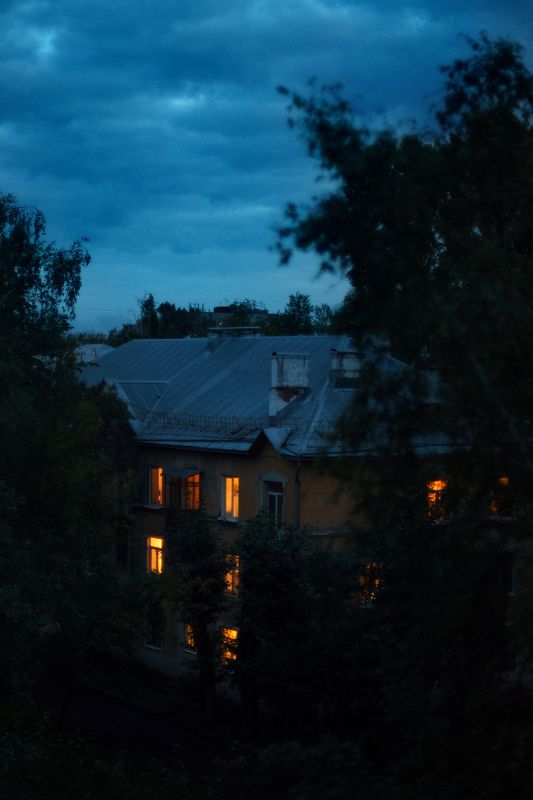 пейзаж, город Город живётphoto preview