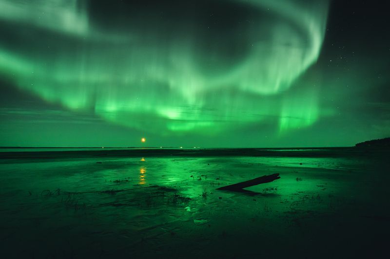 ямал ,сияние, aurora ,природа ,салехард ,ночь ,северное сияние ,пейзаж \