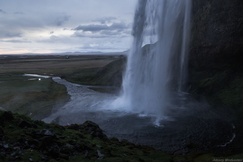 water, cold, iceland, seljalandsfoss Cold streamsphoto preview