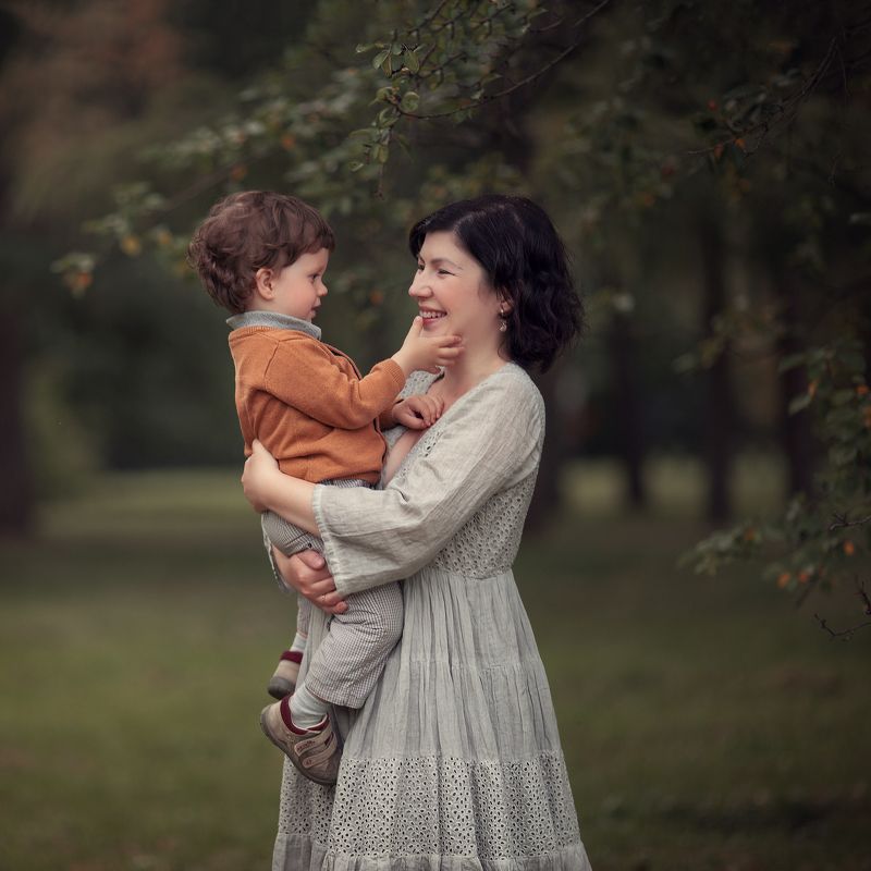 мама,сын,сентябрь Мама и сын.photo preview