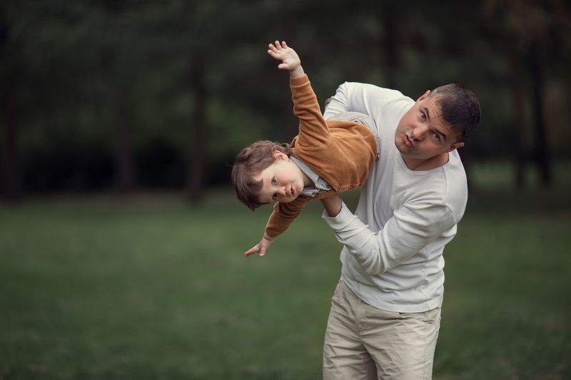 сентябрь,сын,папа,отец и сын Самолетики...photo preview