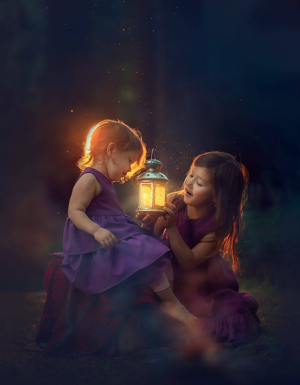 дети, детский фотограф, фонарь, свет, чудо,детская фотосессия, Катрин Белоцерковская