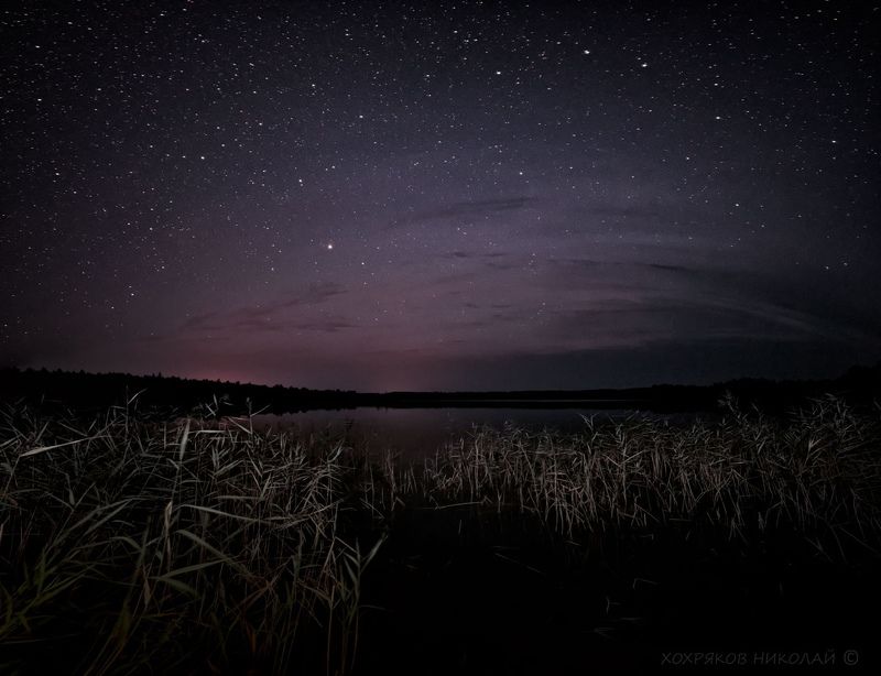 ночь на озере Сеза...photo preview