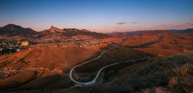 крым, коктебель, горы, рассвет, кара-даг Рассветный Кара-Дагphoto preview