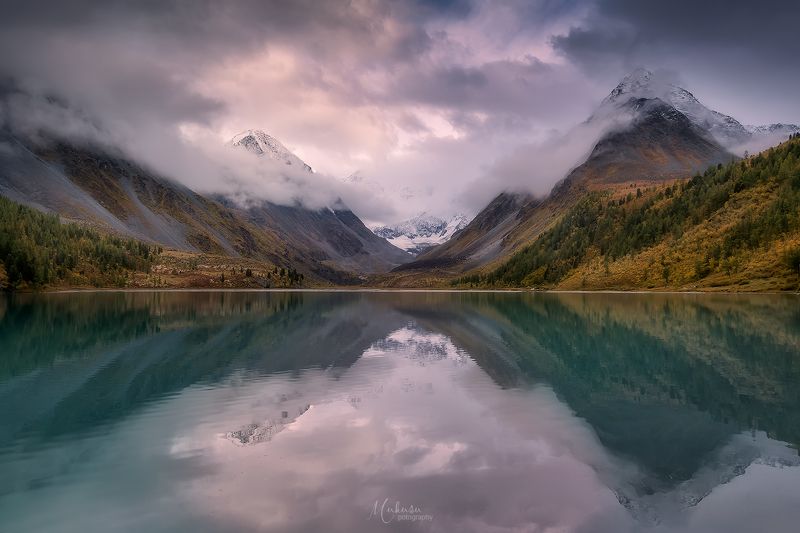 landscape, пейзаж, sunset, алтай Аккемское озеро, Алтайphoto preview