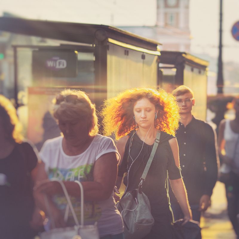 санкт-петербург, лето, невский проспект, петербуржцы Невский.photo preview