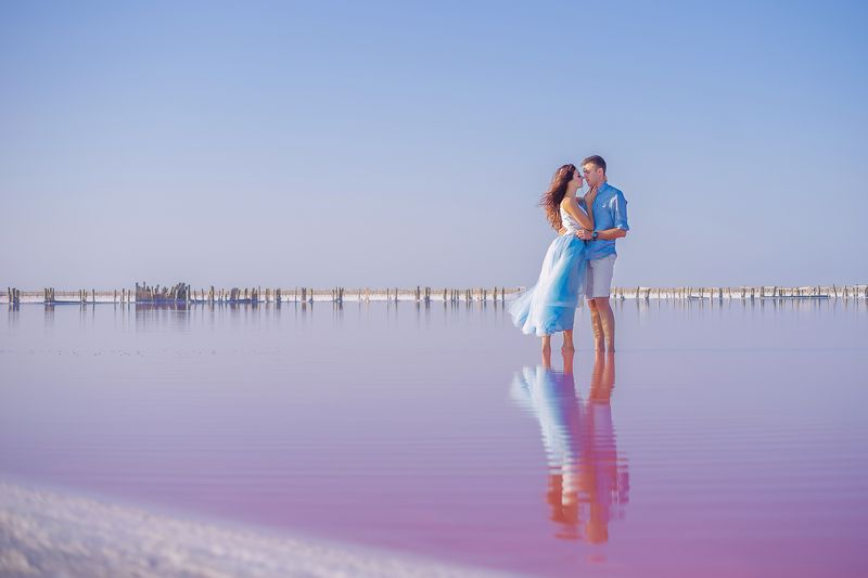 свадьба портрет  Путешествие на Розовое озероphoto preview