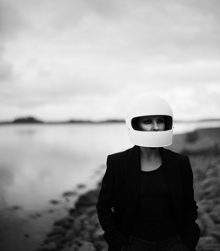 #helmet #black&white #mood #portrait untitledphoto preview