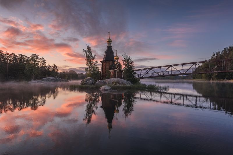 вуокса, река, пейзаж, природа, рассвет, nikon, landscape, nature Вуоксаphoto preview