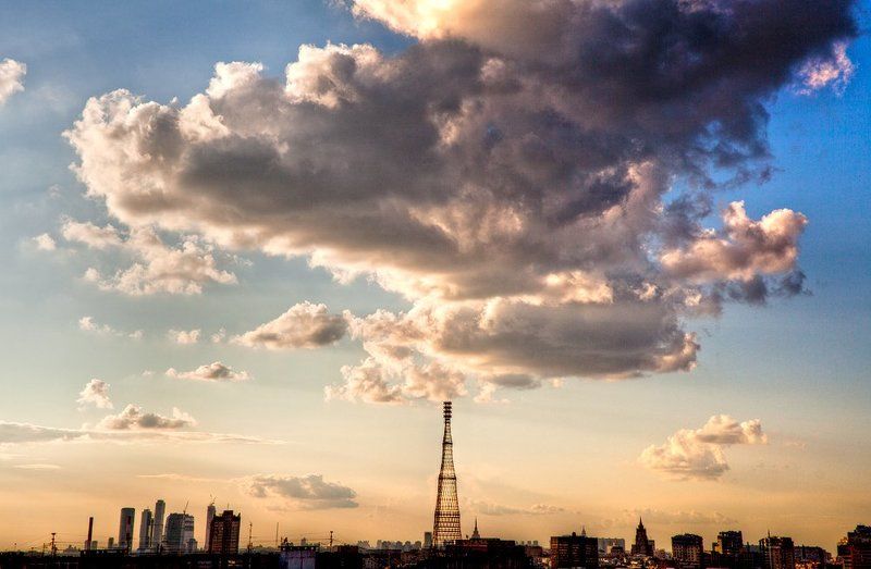 город, крыша, крыши, москва, шаболовка, шуховская, башня, телебашня Королеваphoto preview