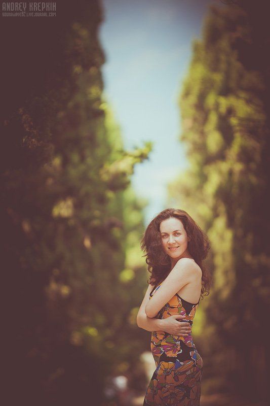 настя, девушка, шляпа, взгляд photo preview