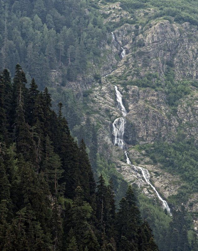 водопад, домбай Водопадphoto preview