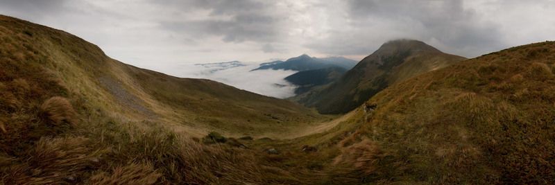 карпаты, панорама, природа, пейзаж, горы на простореphoto preview