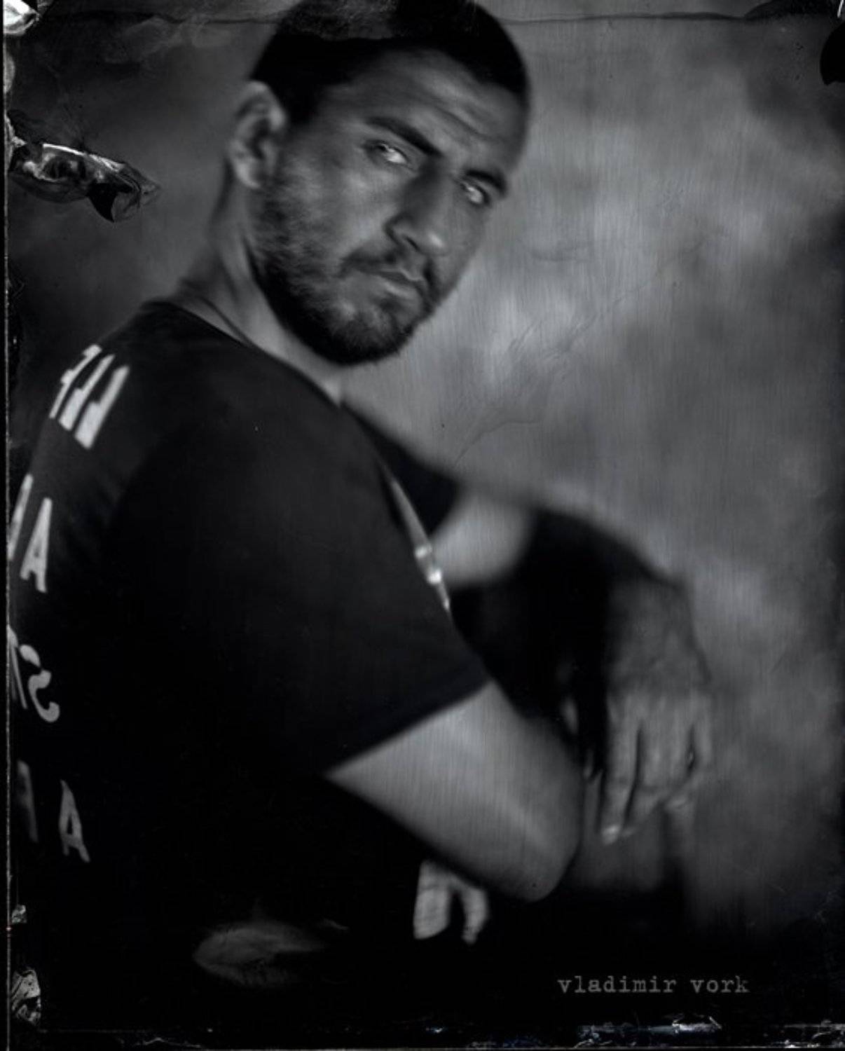 Alexandr. Автор: Vladimir Vork 8x10, ambrotype, dallmeyer 3b, Fine art, Vladimirvork, wet plate collodion, Vladimir Vork