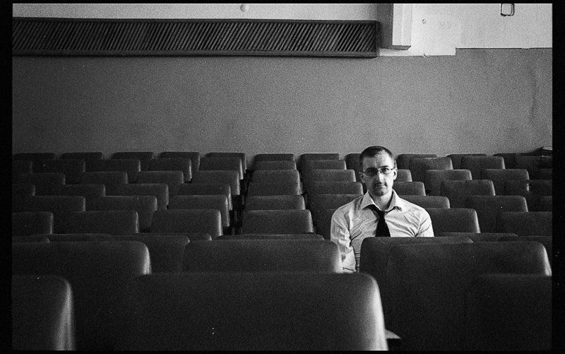 автопортрет, зал, пленка, человек Автопортретphoto preview