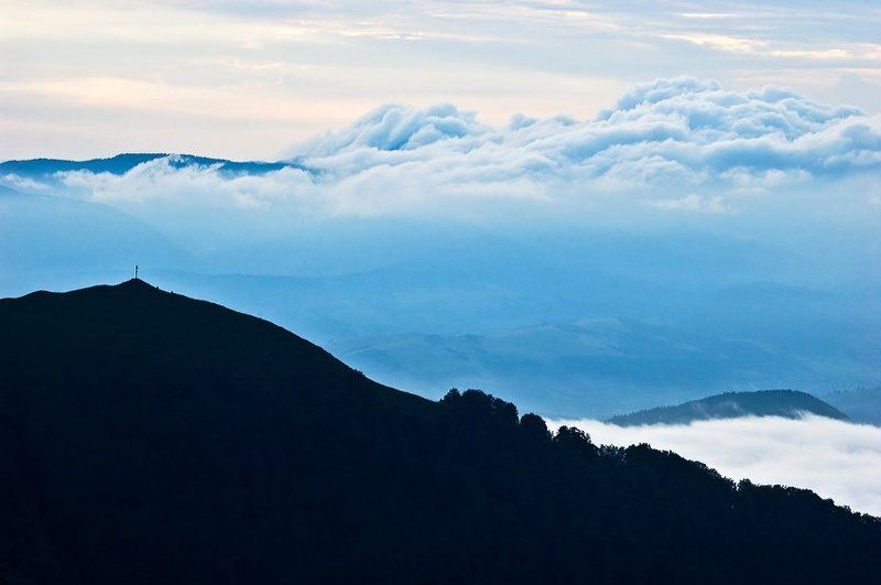пейзаж, карпати Відріг Темнатика. Боржавська полонина / Spur of Temnatyk mountain. Ridge Borzhavaphoto preview