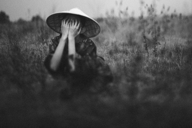 portrait, woman, hat, outdoors, arman zhenikeyev, color, horizontal, china, korea, japan, laos, asia, oriental, east Oriental story фото превью