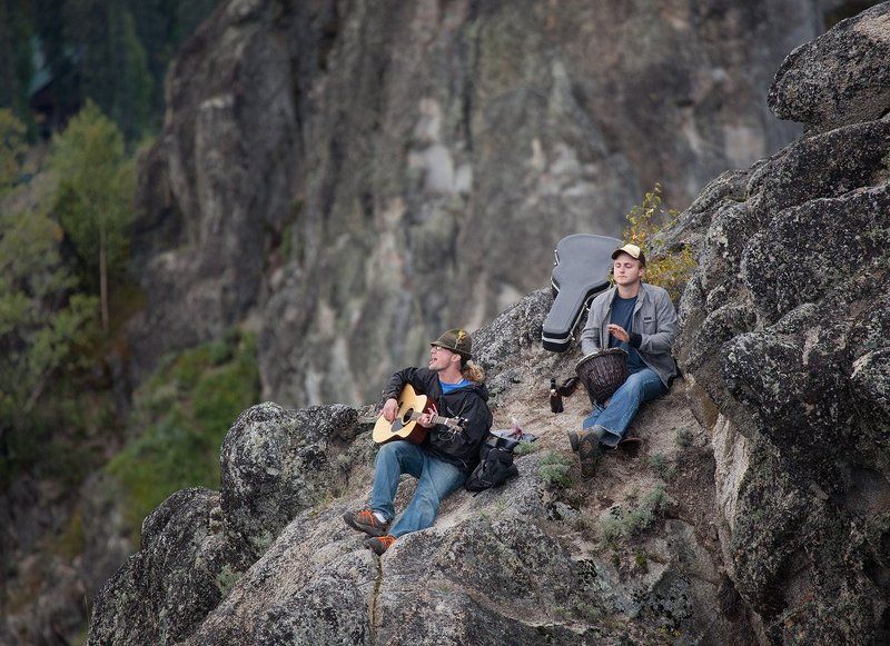 СКАЛИСТЫЕ МУЗЫКАНТЫ... или ХОРОШО СИДИМ! фото превью