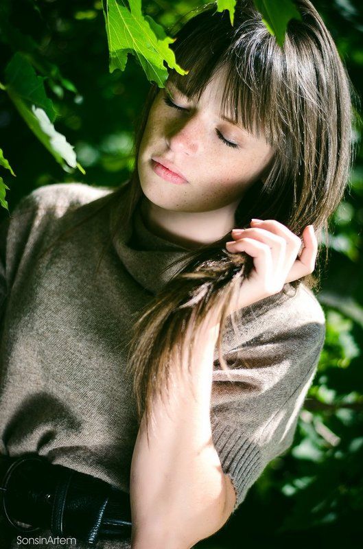 портрет, девушка Лизаphoto preview