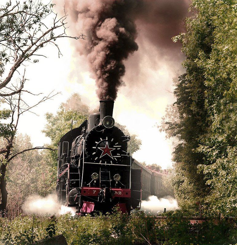 поезд Путь...photo preview