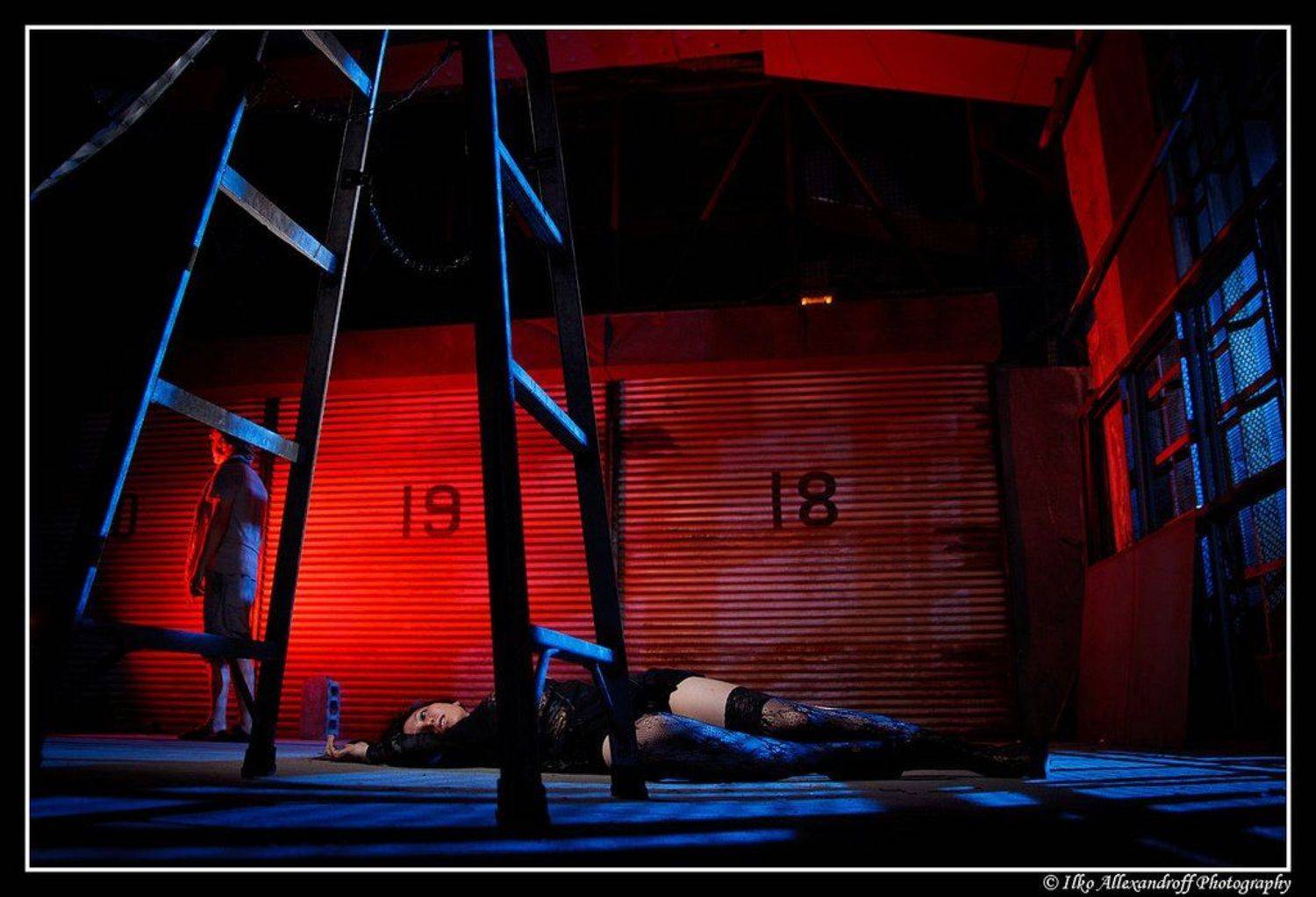 murder, portrait, strobist, Ilko Allexandroff