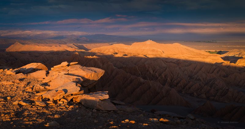 чили, пейзаж, вечер, закат Чили. Долина Смерти.photo preview