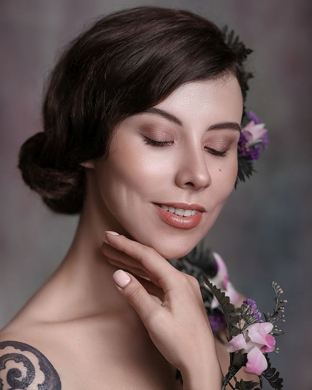 портрет арт art девушка красота модель canon face model nice eye Luphoto preview