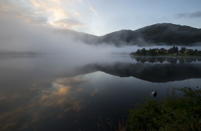 норвегия Утро туманноеphoto preview