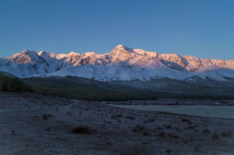 природа  алтай озеро  горы пейзаж путешествие осень ештыкель тени Рассвет на Ештыколе...photo preview