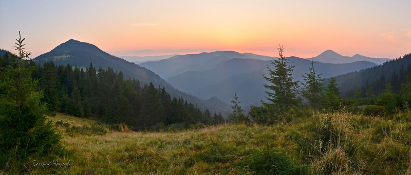 карпаты, горы, мармаросский массив, утро, рассвет Ещё про утро в горахphoto preview