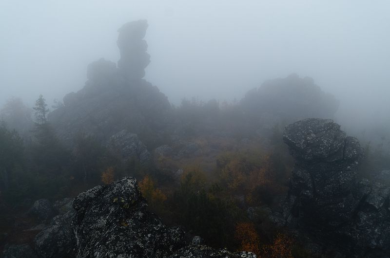 Буддизм, осень, пейзаж, Урал, Качканар, москвич, природа,  Осень на среднем Урале.photo preview