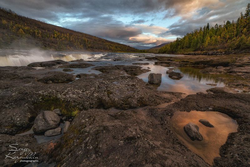путораны, плато путорана Разломphoto preview