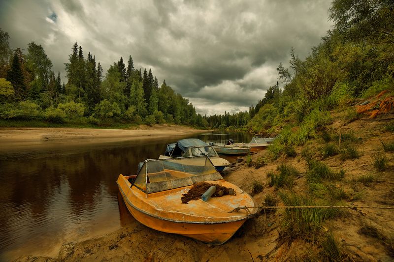 югра,ачимовы,юганский заповедник,река малый юган в пяти часах хода от цивилизацииphoto preview