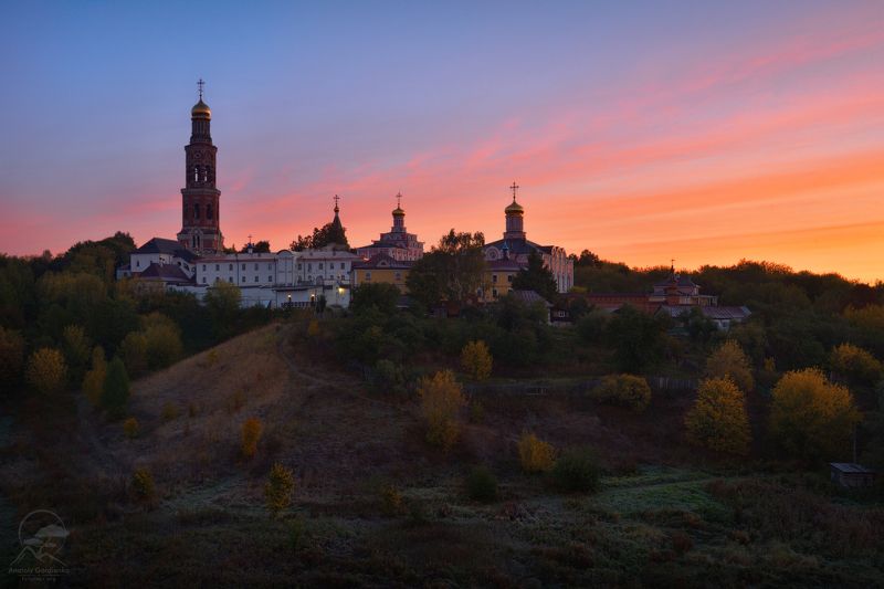 пейзаж, природа, монастырь, пощупово Пощуповоphoto preview