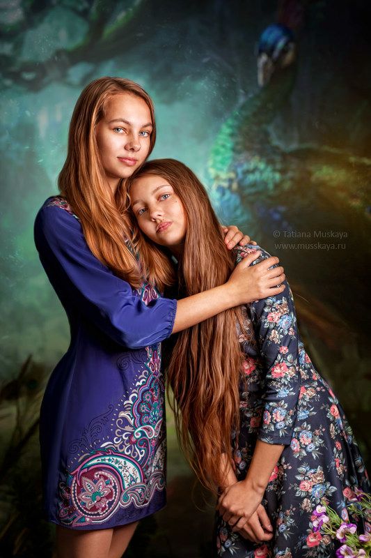 семейная фотосессия Сестрыphoto preview