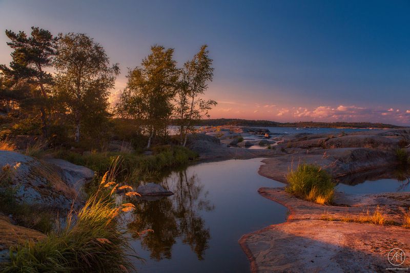 ладога, вечер, карелия Летний вечерphoto preview