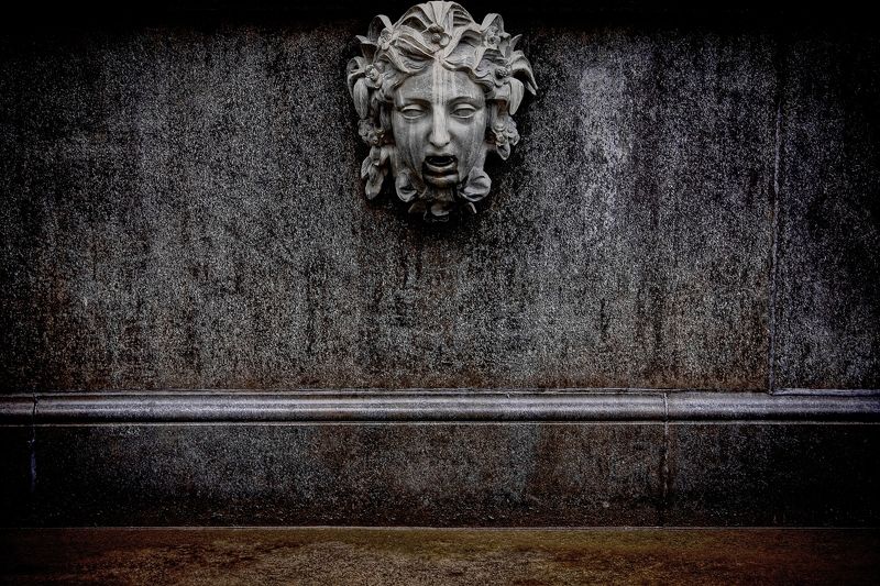 фонтан, петродворец, голова, петергоф, фонтаны, камень призраки Петергофаphoto preview