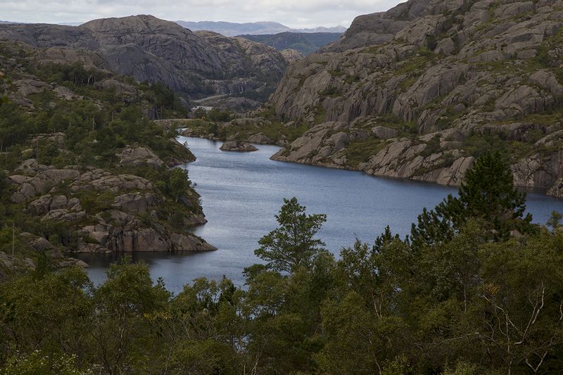 норвегия Горное озероphoto preview