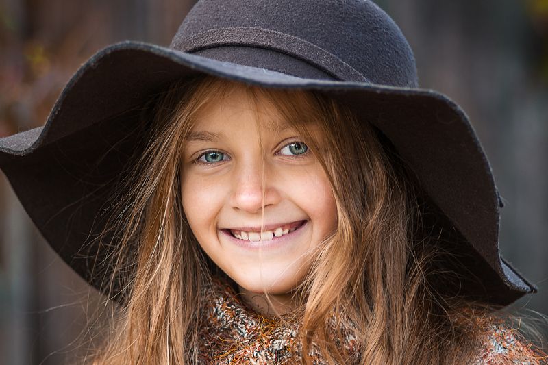 улыбка, девочка, осень Марусяphoto preview