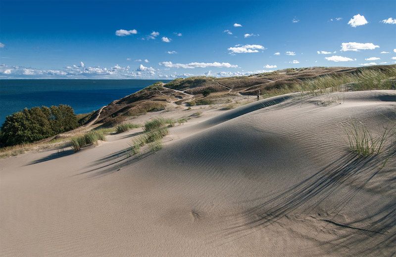 dunes,lagoon,sky,clouds White dunes silencephoto preview