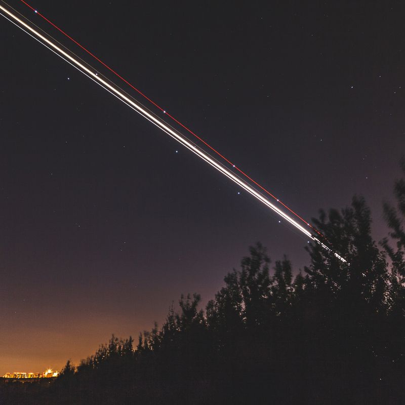 flight night nightphoto nightphotography nightscape nightsky baybekov ruslan ночноенебо самолеты ночнойпейзаж байбеков Star Wars in heavenphoto preview