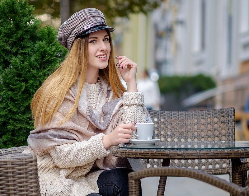 portrait,fashion,girl,coffee Портрет в стиле bonjourphoto preview