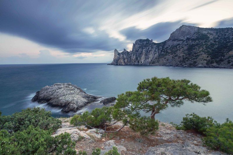 пейзаж Ветер и Мореphoto preview