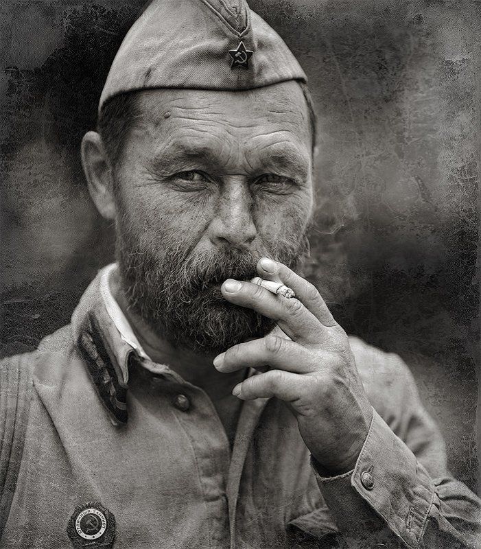 реконструкторы ,портрет, военная форма , ркка Реконструкторы.photo preview