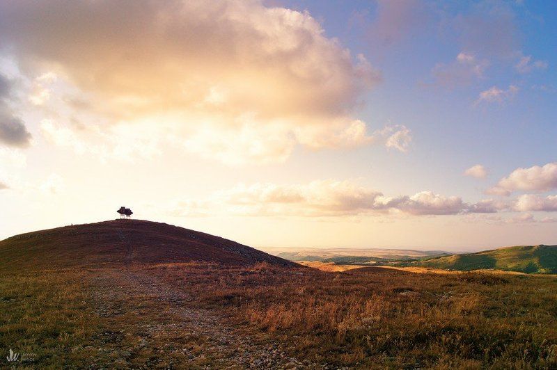 крым, димерджи, горы, закат Димерджи фото превью