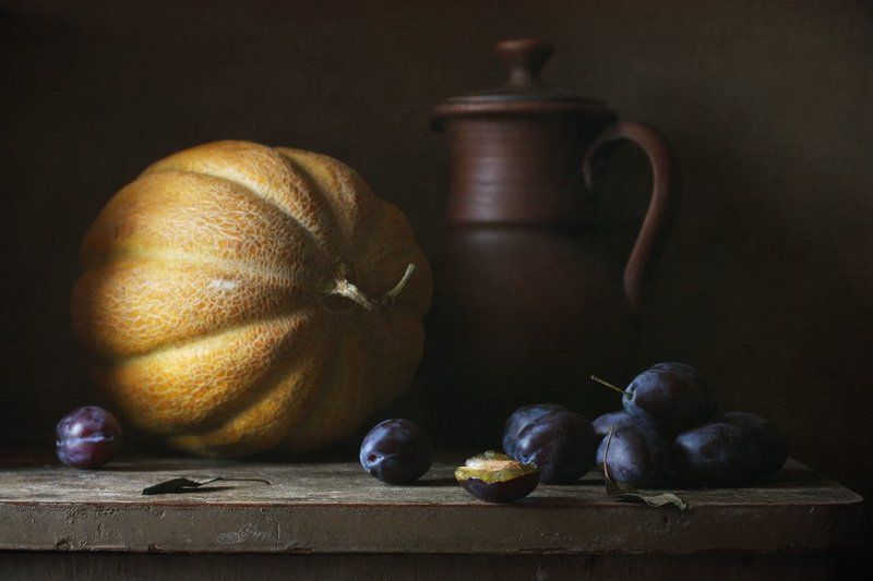 С дыней и сливами...photo preview