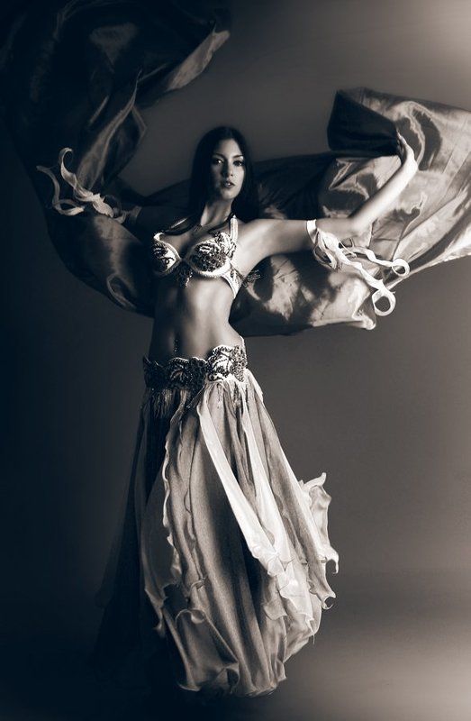 фэнтэзи, девушка, танец, динамика, взмах, ткань, крылья Фэнтэзиphoto preview