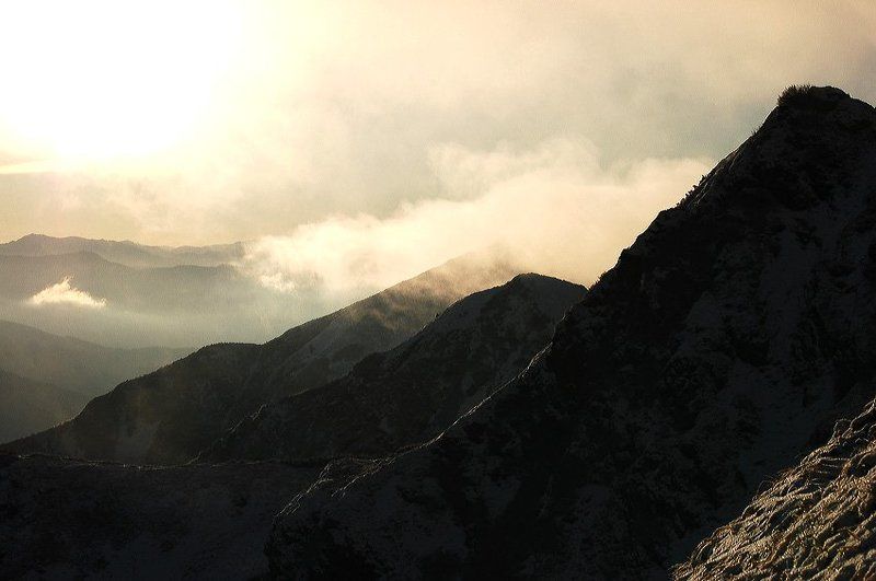 пейзаж, карпати Схили гори Попа Івана Мармароського / The slopes of mount Pip Ivan of Maramureshphoto preview
