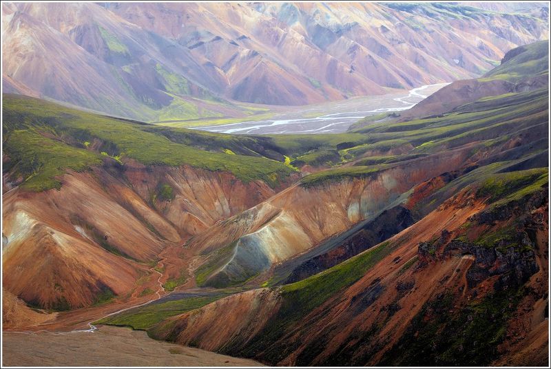 исландия, ландманналёйгар Landmannalaugarphoto preview