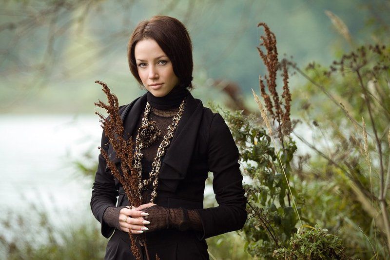 портрет, девушка, природа ***photo preview